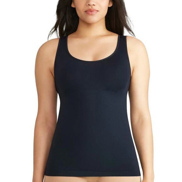 NWT Yummie Women's 2-Pack Tummy Panel Seamless Slimming Shaping Tank - Picture 2 of 9